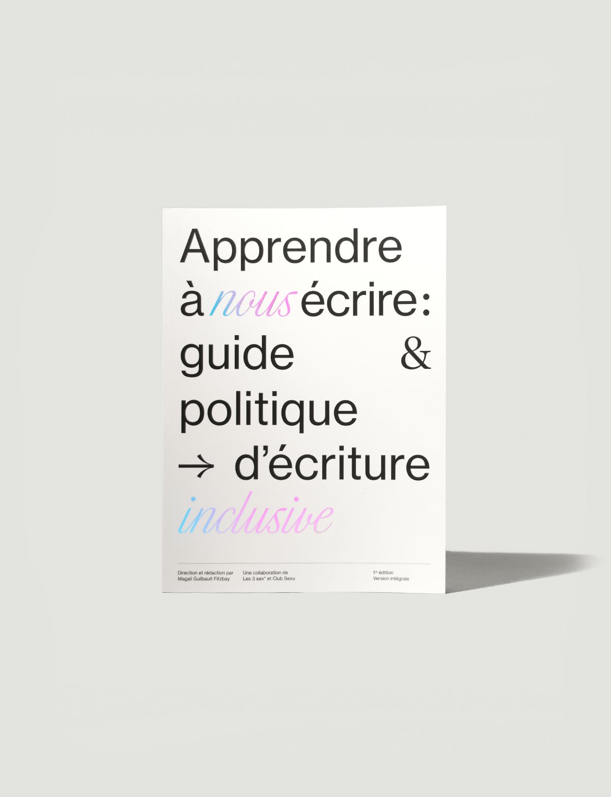 Apprendre à nous écrire, guide by Club Sexu et Les 3 Sex* • Afterglo